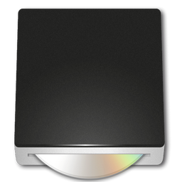 Disc Clean CD White Icon 256x256 png